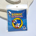 Sonic the Hedgehog Spinning Enamel Pin – 360° Rotatable Running Sonic Collectible Badge