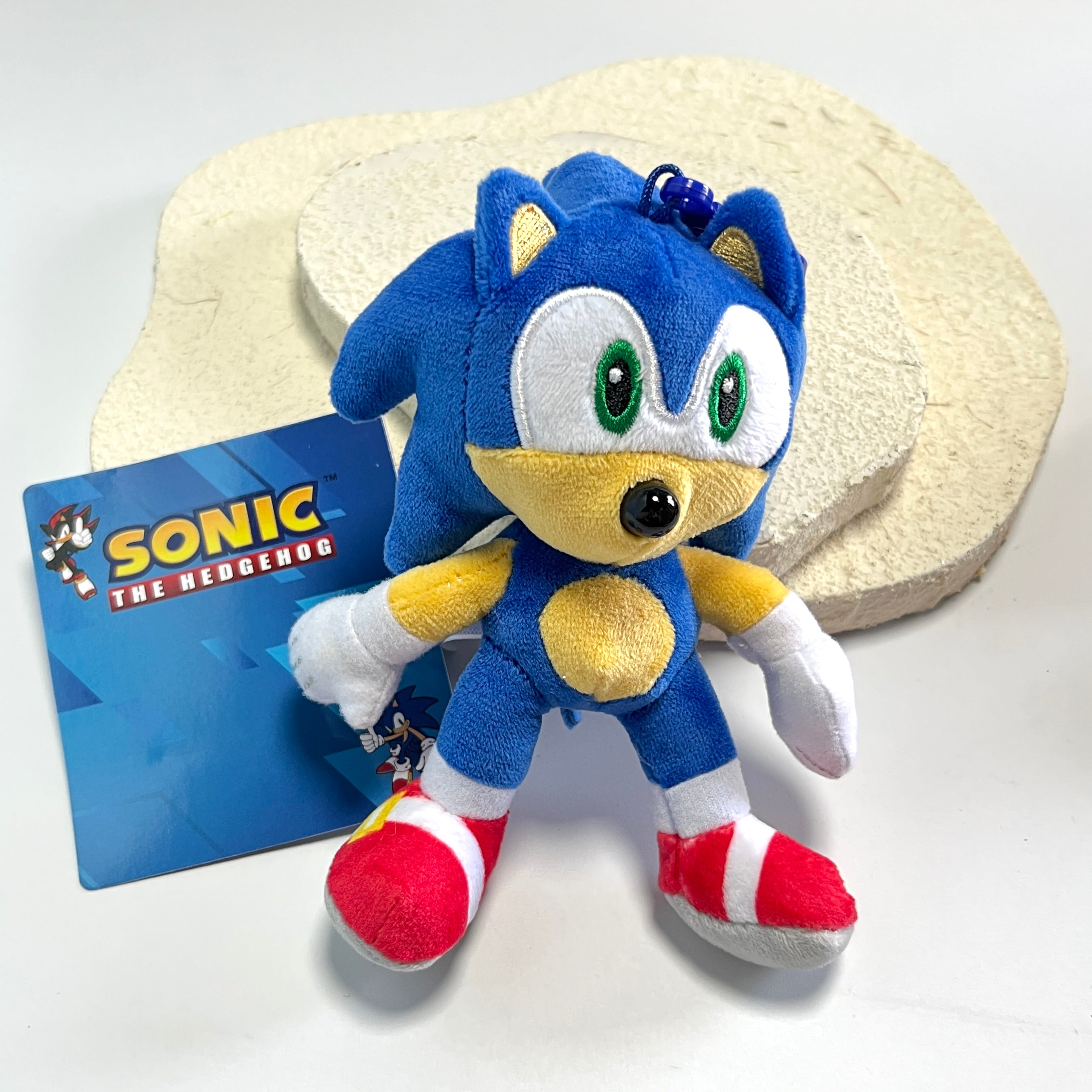 Kawaii Sonic & Shadow Plush Keychains – Cute Collectible Bag Charms