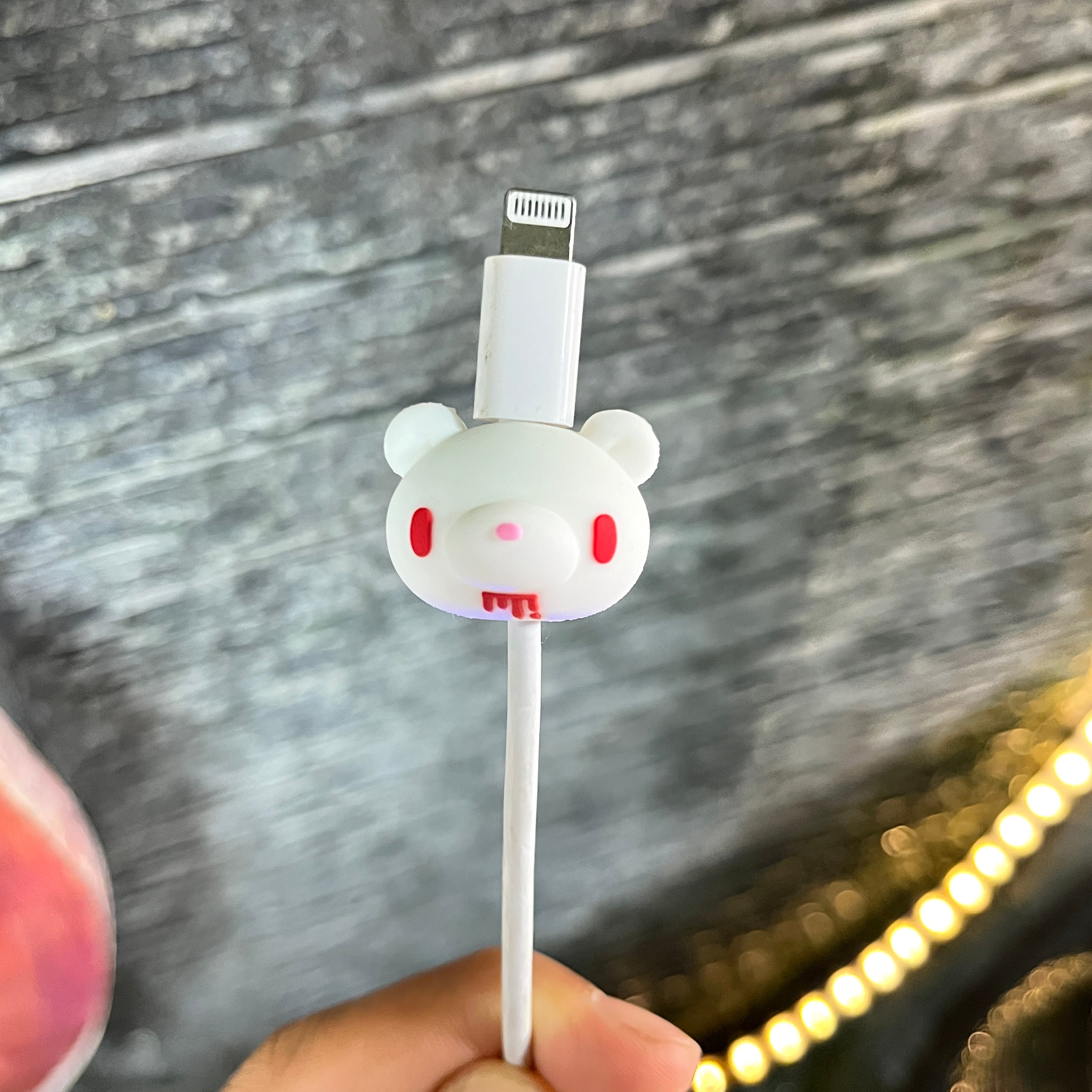 Kawaii Gloomy Bear Cable Buddies – Stop Cable Breakage with Adorable Bears!