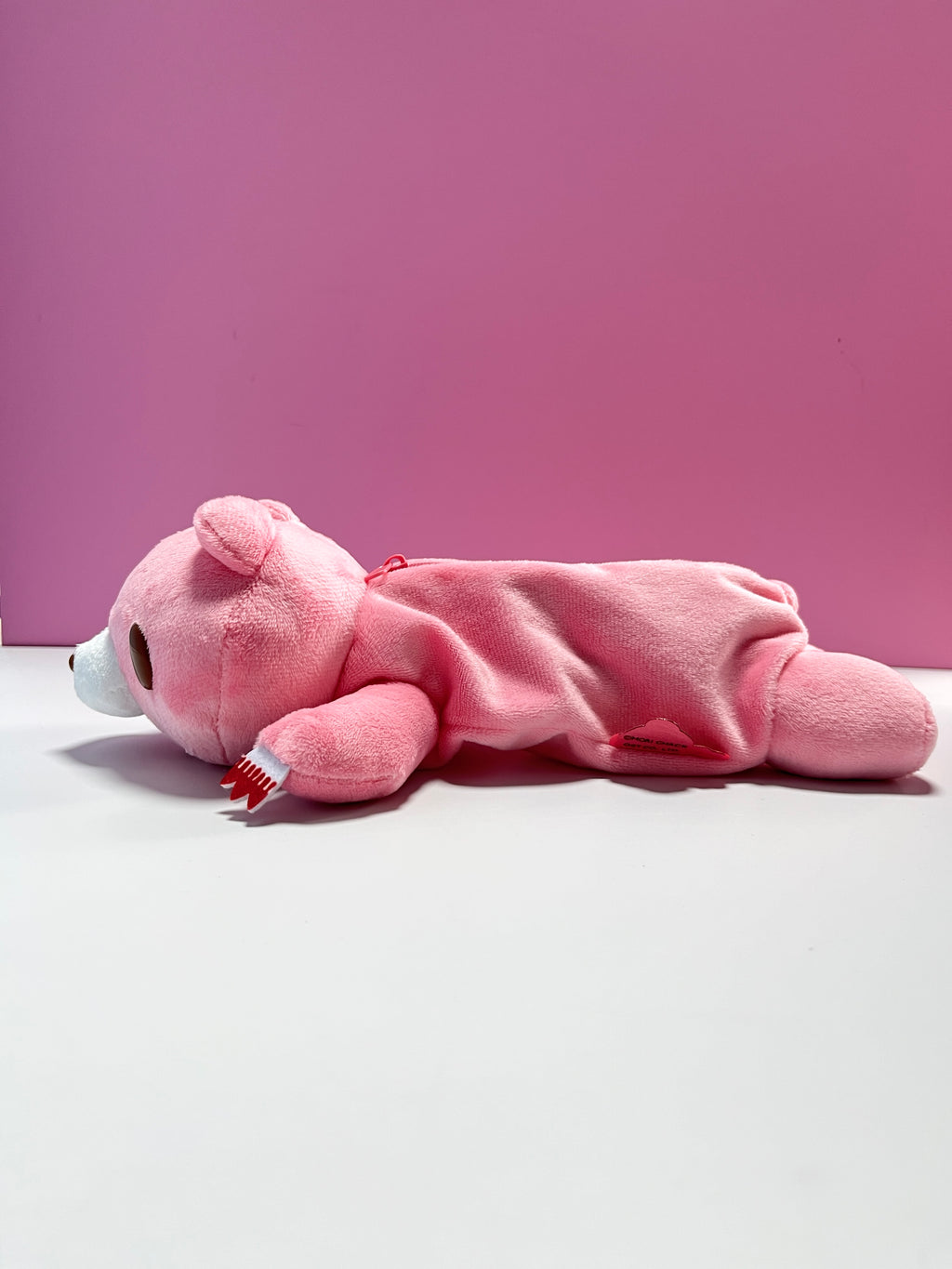 Gloomy Bear Plush Pencil Case – 3D Lying Bear Zipper Pen Pouch for Stationery & Cosmetics