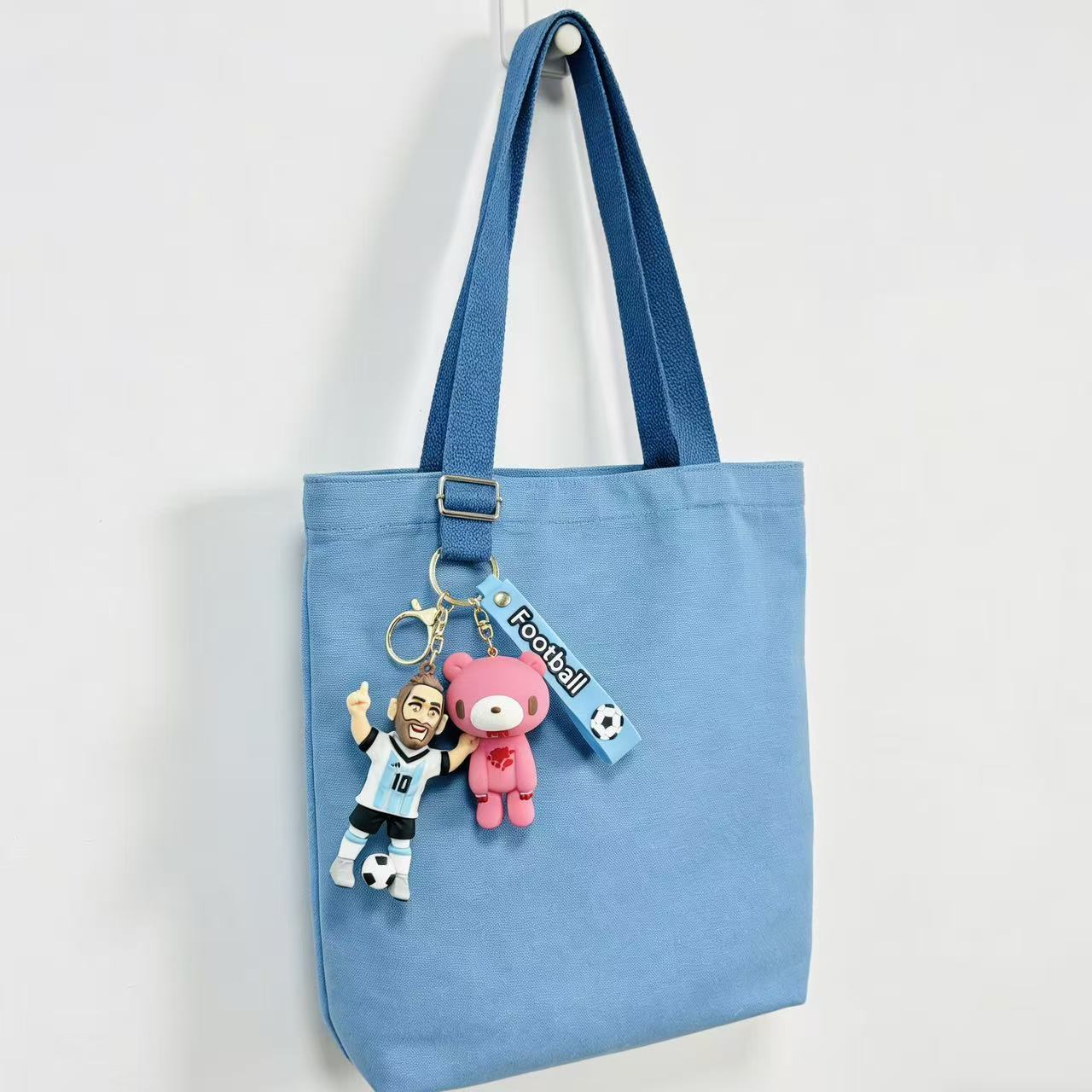 FIFA World Cup & Gloomy Bear Football Keychain Set – Soccer Star & Trophy Keychains