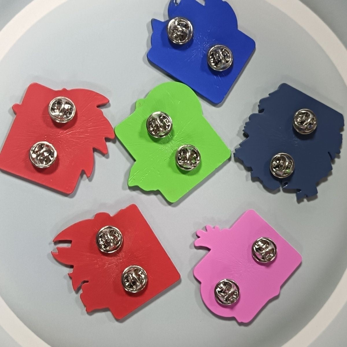 Sonic the Hedgehog Music Player Enamel Pin Set – Retro Gaming Character Badges