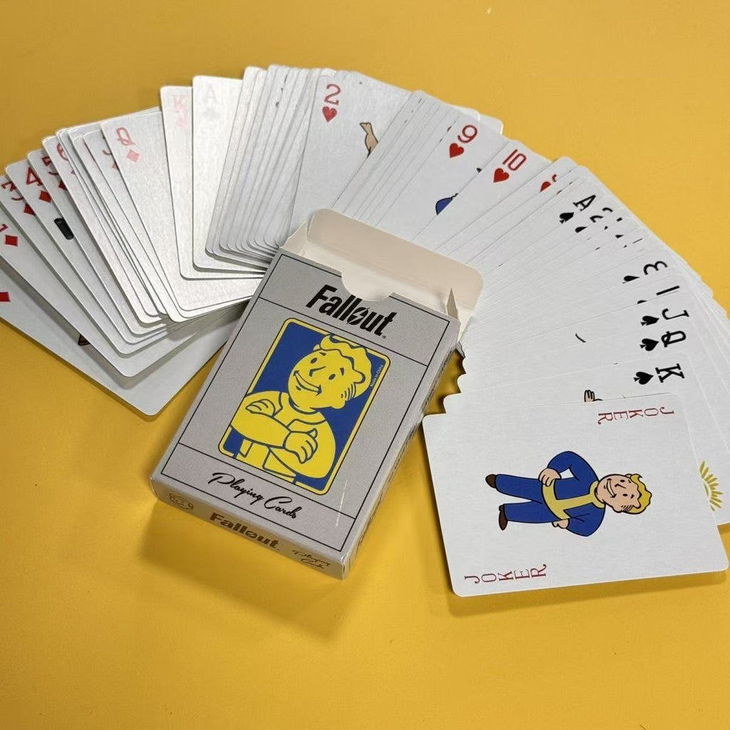 Fallout Vault Boy Playing Cards – 52 Unique Perk Illustrations Deck