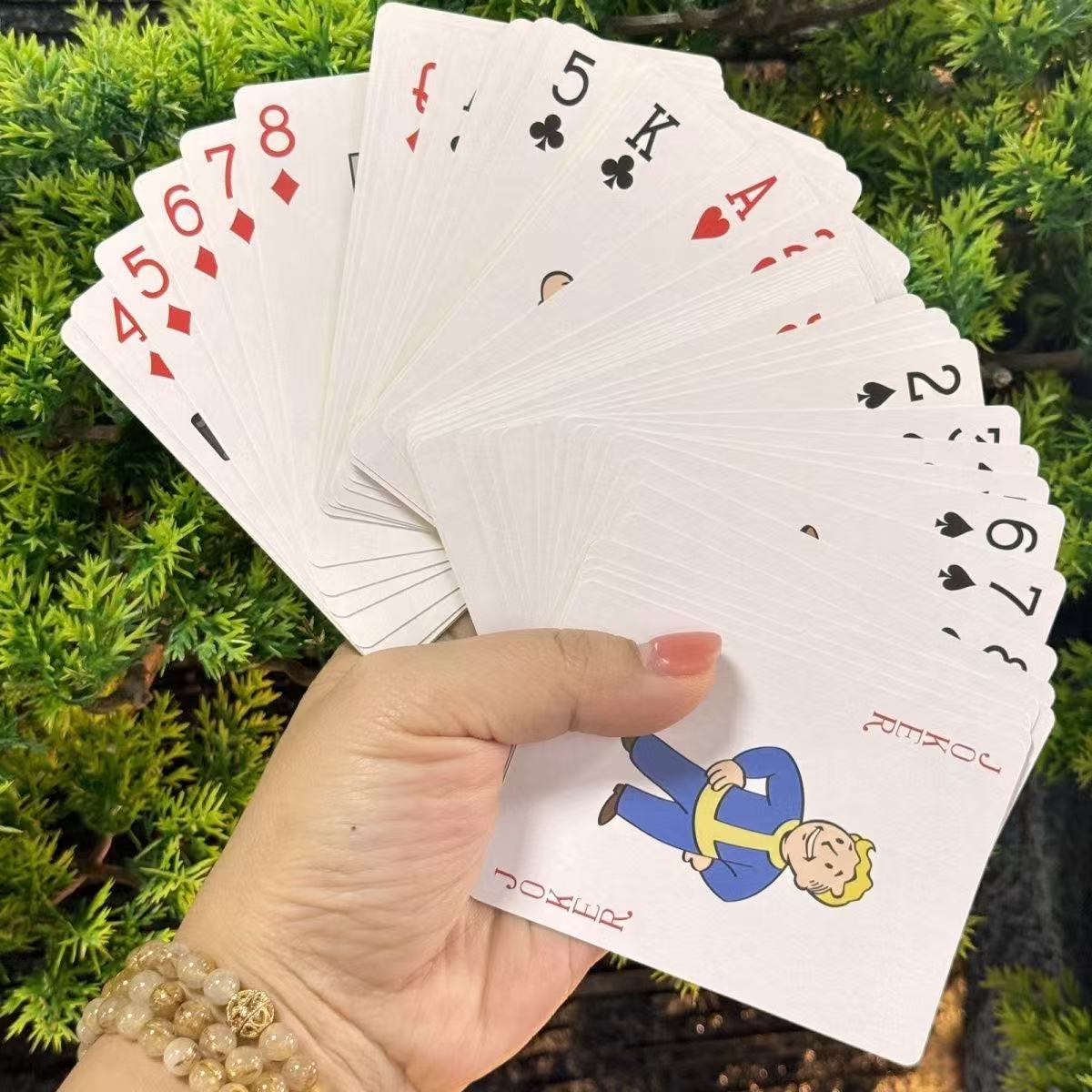 Fallout Vault Boy Playing Cards – 52 Unique Perk Illustrations Deck