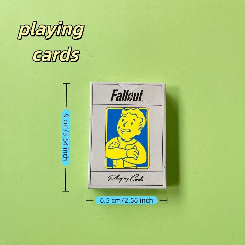 Fallout Vault Boy Playing Cards – 52 Unique Perk Illustrations Deck