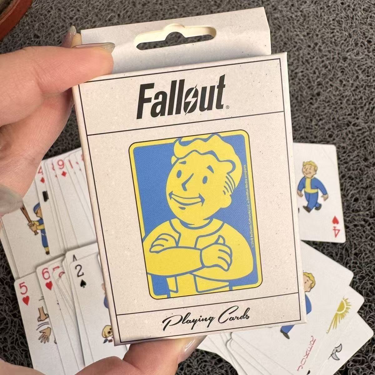 Fallout Vault Boy Playing Cards – 52 Unique Perk Illustrations Deck
