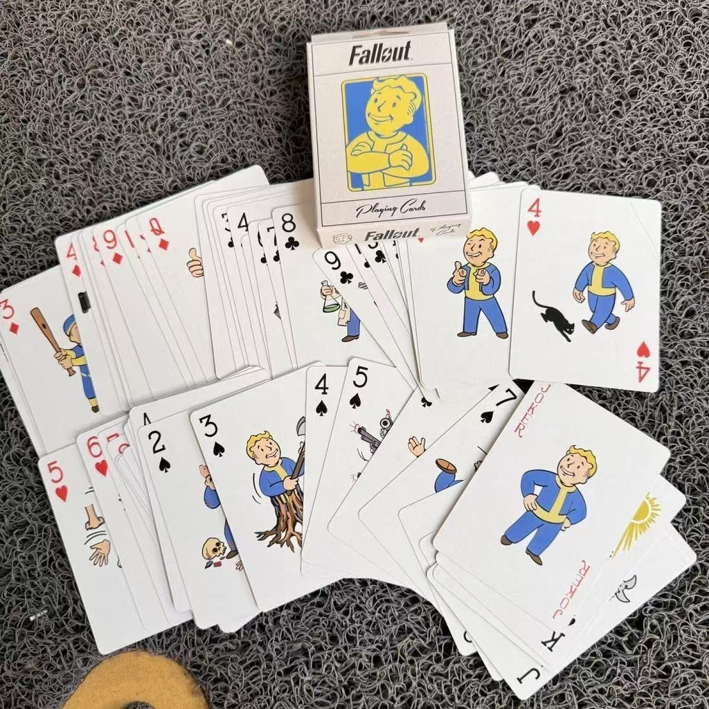 Fallout Vault Boy Playing Cards – 52 Unique Perk Illustrations Deck