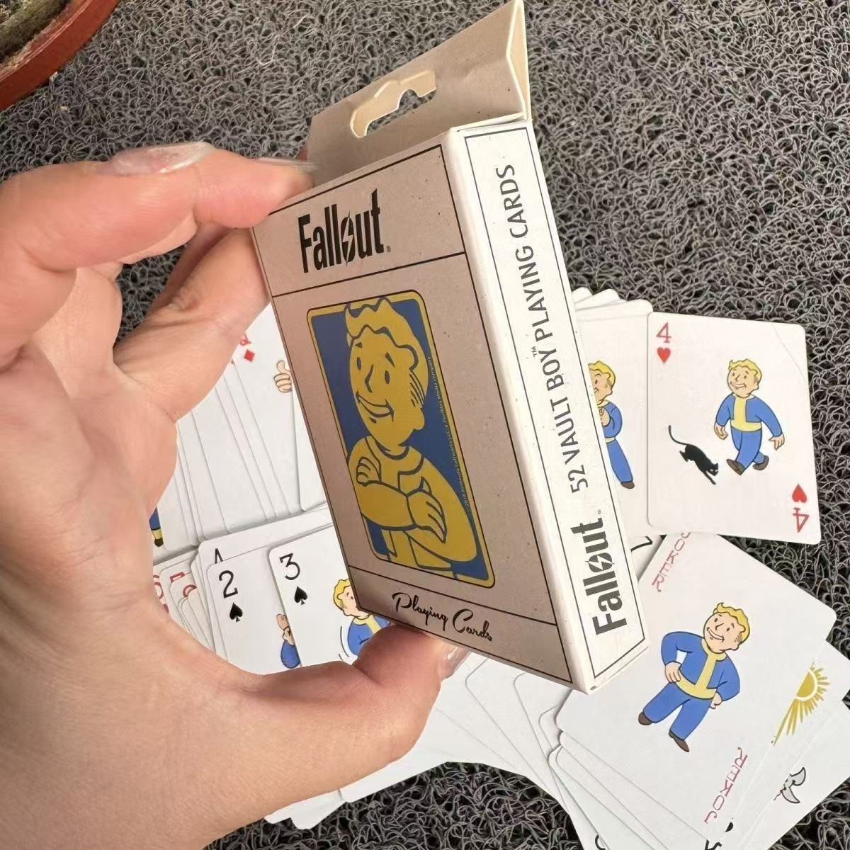 Fallout Vault Boy Playing Cards – 52 Unique Perk Illustrations Deck