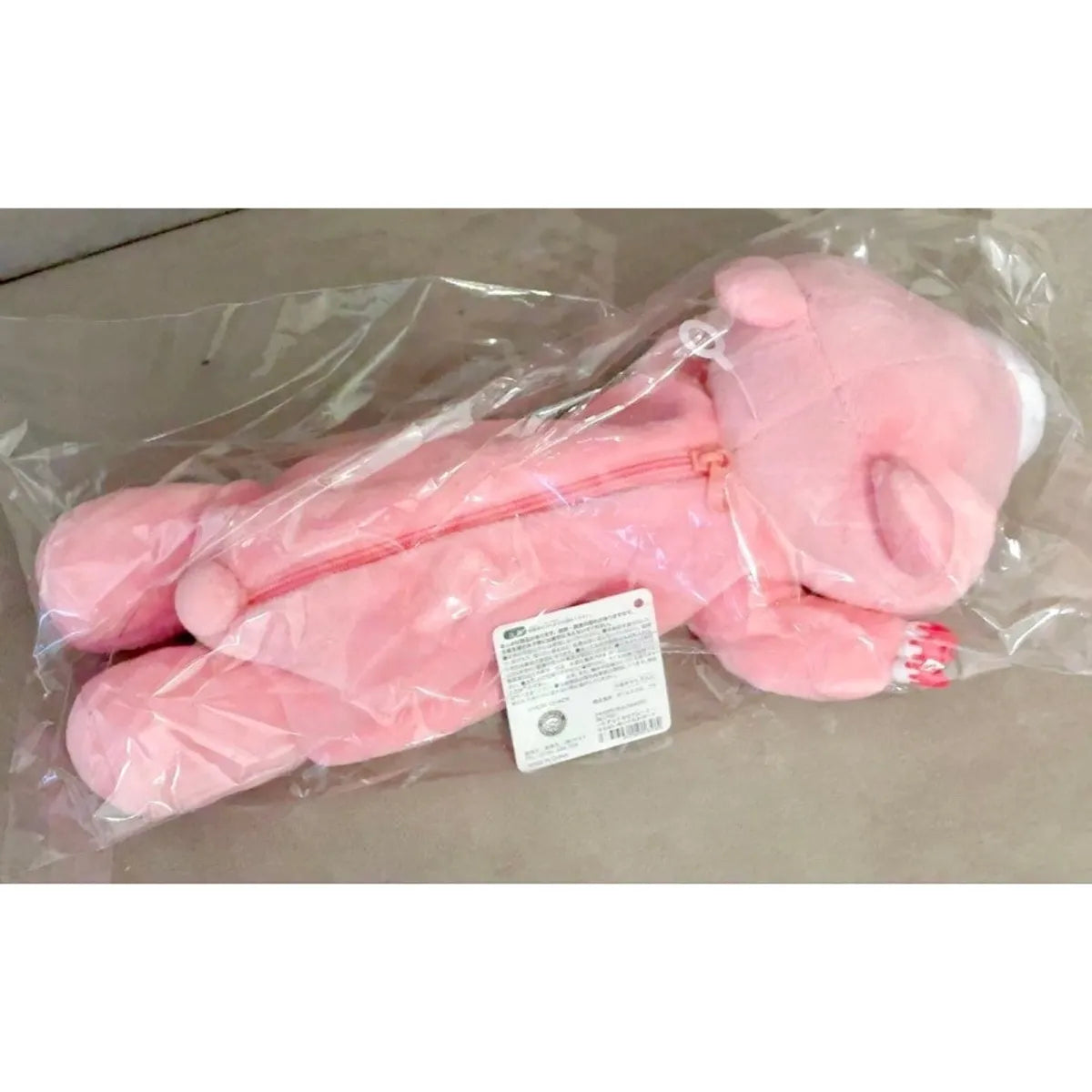 Gloomy Bear Plush Pencil Case – 3D Lying Bear Zipper Pen Pouch for Stationery & Cosmetics