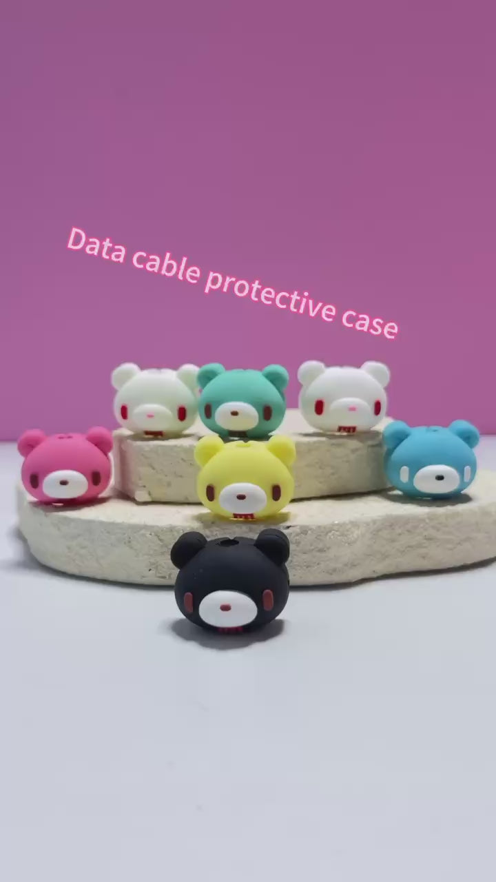 Kawaii Gloomy Bear Cable Buddies – Stop Cable Breakage with Adorable Bears!